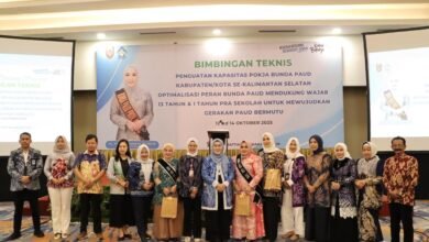 Bimtek Pokja Bunda PAUD Kalsel: Perkuat Peran Strategis Dukung Wajar 13 Tahun dan Satu Tahun Pra Sekolah