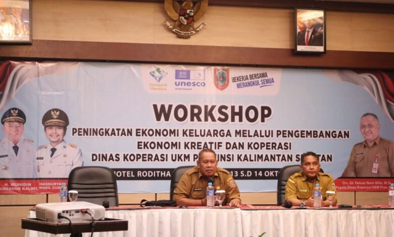 Workshop Dorong Peningkatan Ekonomi Keluarga Melalui Ekonomi Kreatif dan Koperasi
