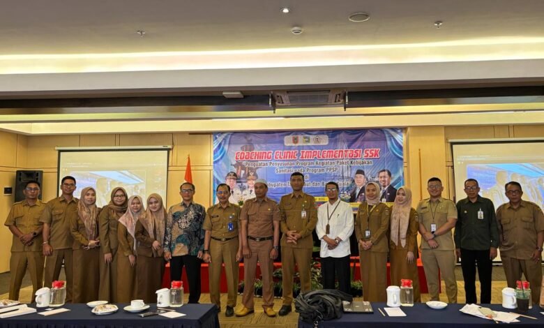 Perkuat Sinergi Sanitasi, Pemprov Kalsel Gelar Coaching Clinic untuk Tanah Laut dan Barito Kuala