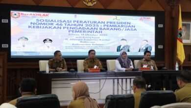 Sosialisasi Perpres Nomor 46 Tahun 2025, Dinas PUPR Kalsel Perkuat Tata Kelola Pengadaan Barang/Jasa Pemerintah