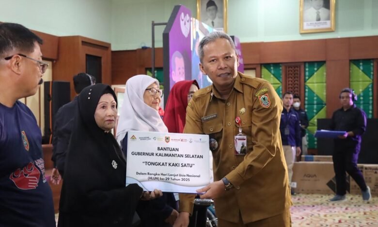 Peringatan HLUN Ke-29 Tahun 2025, Pemprov Kalsel Perkuat Komitmen Kesejahteraan Lansia