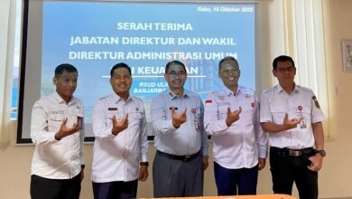 Sertijab Direktur RSUD Ulin, Momentum Perkuat Sinergi dan Profesionalisme Pelayanan