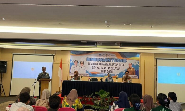 Wujudkan Desa Maju, Pemprov Kalsel Dorong Sinergi Lewat Bimtek LKD