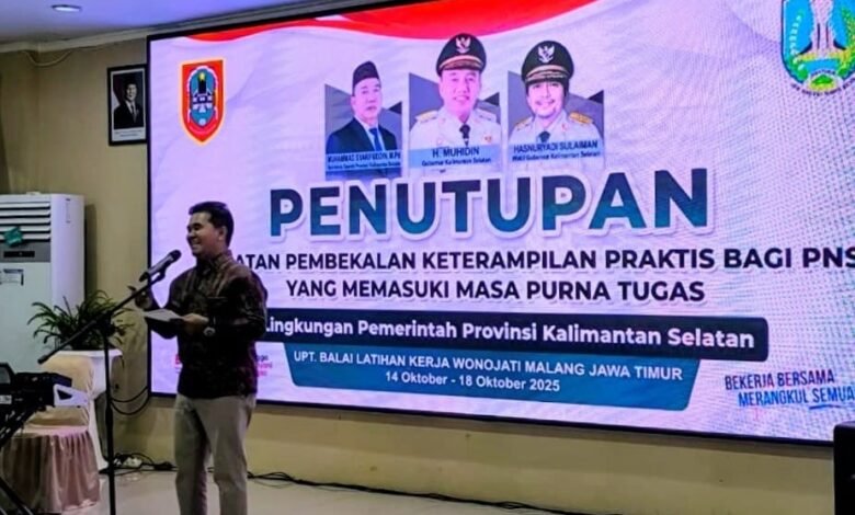 Pemprov Kalsel Bekali Keterampilan Praktis bagi PNS Jelang Purna Tugas