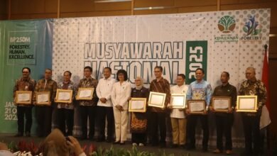 Dishut Kalsel Raih Peringkat 5 Nasional Penyelenggara Penyuluhan Kehutanan Terbaik 2025