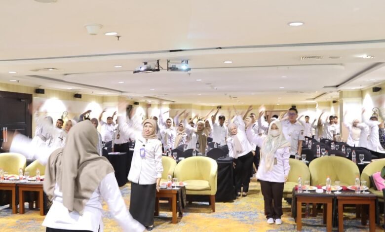 Rakor Kesehatan Olahraga 2025, BKOM Kalsel Sampaikan Capai Target 100 Persen