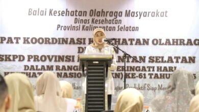 BKOM Kalsel Ajak SKPD Pemprov Tingkatkan Kesadaran Pentingnya Olahraga