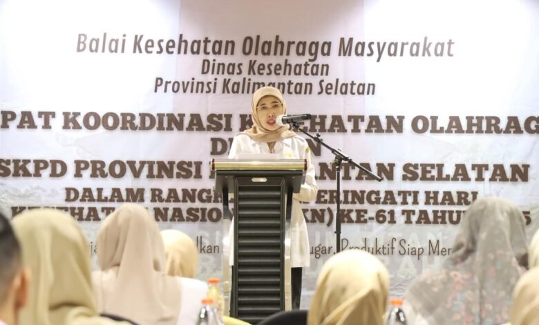 BKOM Kalsel Ajak SKPD Pemprov Tingkatkan Kesadaran Pentingnya Olahraga