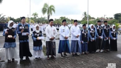 Wagub Kalsel Pimpin Apel Hari Santri 2025, Tekankan Peran Santri dalam Membangun Kemajuan Bangsa