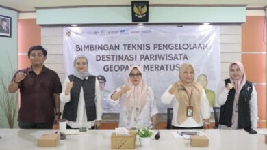 Dispar Kalsel Tingkatkan Kapasitas Pokdarwis Kampung Purun dalam Pengelolaan Geopark Meratus