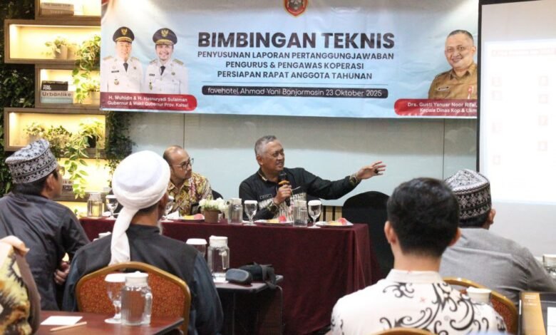 Pemprov Kalsel Tekankan Pentingnya Tata Kelola dan Transparansi Koperasi