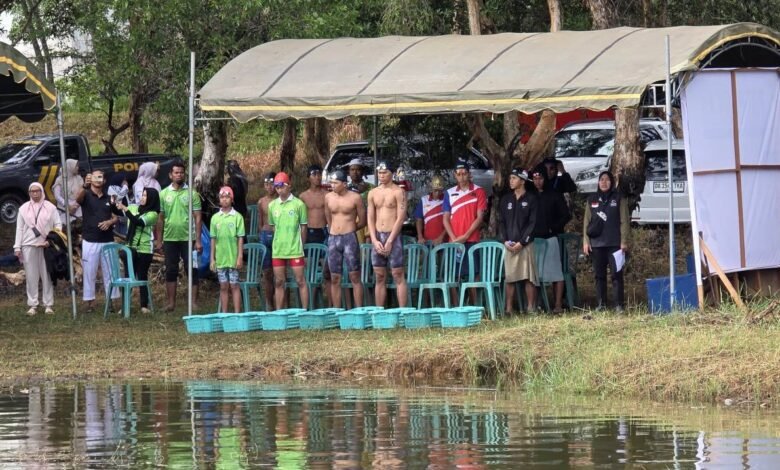 Banjarmasin Tancap Gas, Raih Emas Perdana dari Cabang Renang Perairan Terbuka