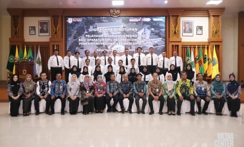 BPSDMD Kalsel Tutup Pelatihan Manajemen Resiko SPBE untuk Tingkatkan Kompetensi ASN