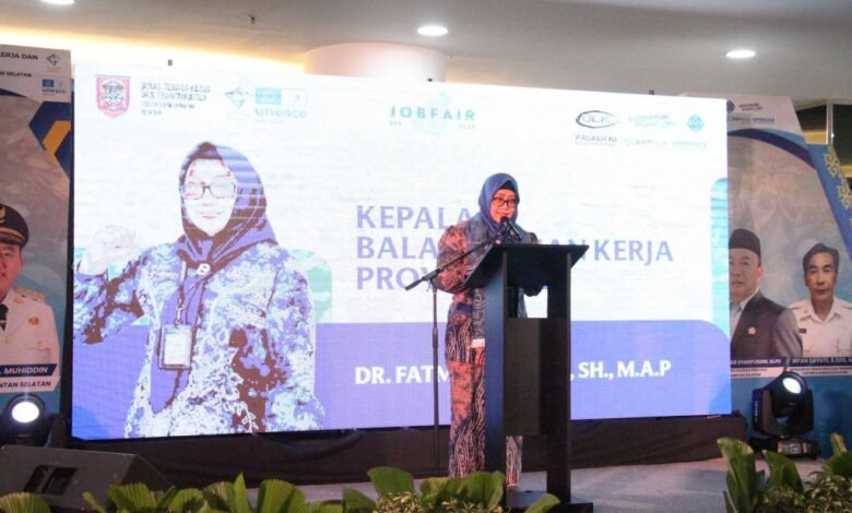 Job Fair BLK Kalsel 2025 Fasilitasi Puluhan Perusahaan dan Pencari Kerja di Banjarmasin