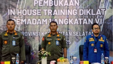 Diklat Kualifikasi Pemadam I, Satpol PP dan Damkar Kalsel Tingkatkan Kompetensi Petugas Hadapi Situasi Darurat