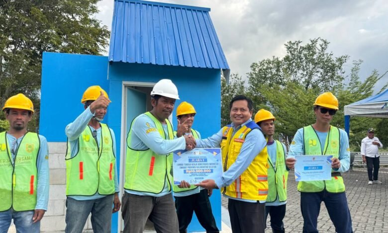 HST Raih Juara Umum Lomba Tenaga Kerja Konstruksi Kalsel 2025
