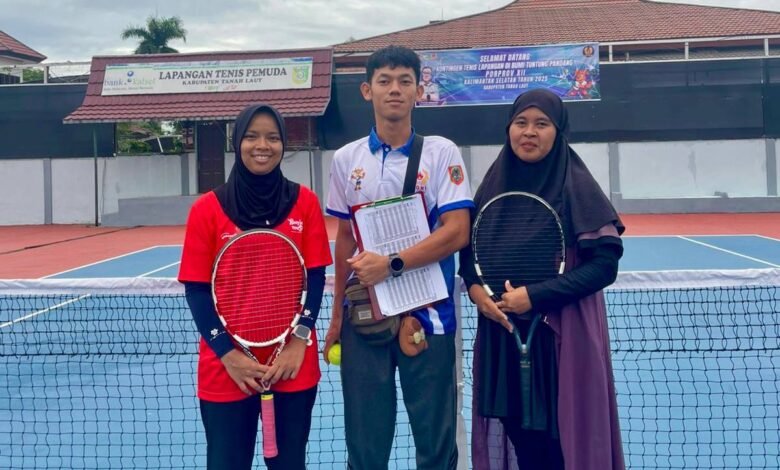 Tim Tenis Lapangan Banjarmasin Optimis Raih Prestasi Di Porprov Kalsel 2025