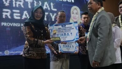 Sejumlah Peserta Apresiasi Lomba Pembuatan Konten Pembelajaran Berbasis Teknologi VR BTIKP Kalsel