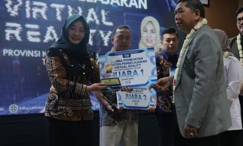 Sejumlah Peserta Apresiasi Lomba Pembuatan Konten Pembelajaran Berbasis Teknologi VR BTIKP Kalsel