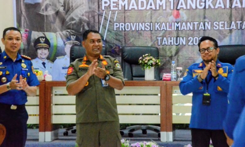 Satpol PP dan Damkar Kalsel Gelar In-House Training bagi Personelnya