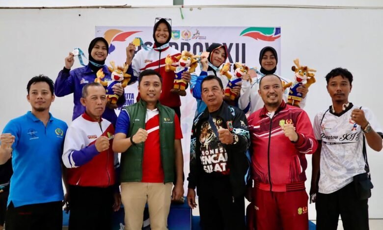 Pencak Silat Banjarmasin Sapu Bersih Medali dan Pertahankan Gelar Juara Umum