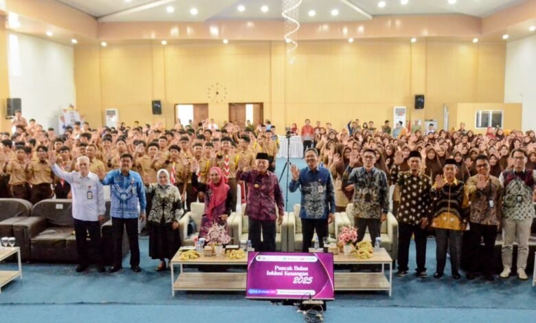 Puncak Peringatan Bulan Inklusi Keuangan Tahun 2025, Gubernur Kalsel Ajak Pelajar Banua Menabung Sejak Dini