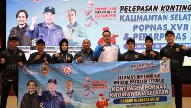 Tim Gulat POPNAS Kalsel Siap Berjuang Harumkan Nama Banua di Jakarta