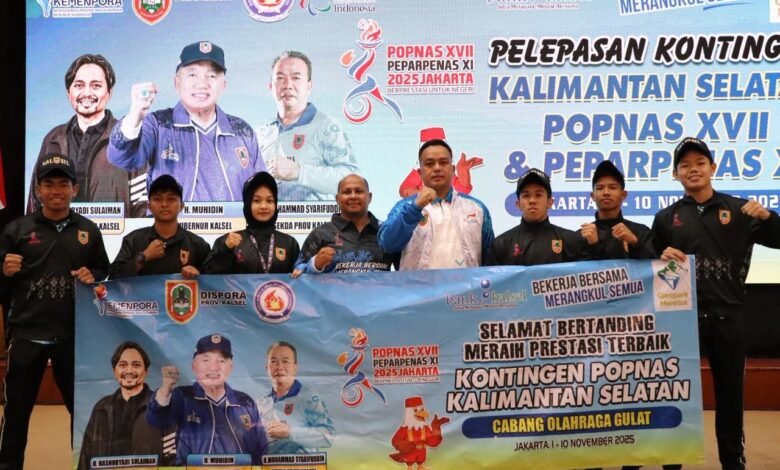 Tim Gulat POPNAS Kalsel Siap Berjuang Harumkan Nama Banua di Jakarta