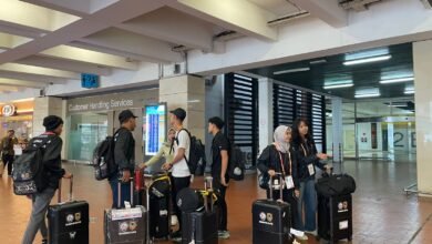 Kontingen POPNAS XVII Kalsel Tiba di Jakarta, Bawa Misi Ukir Prestasi dan Harumkan Banua