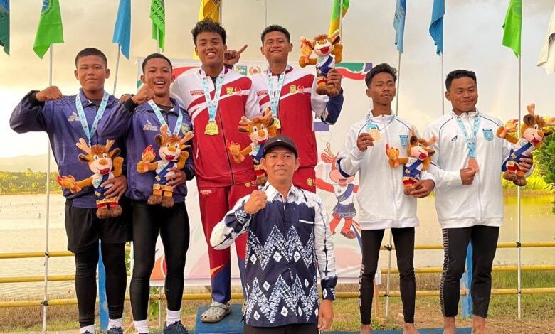 Cabor Dayung Kota Banjarmasin Sabet 23 Emas, Kunci Gelar Juara Umum Porprov XII Kalsel