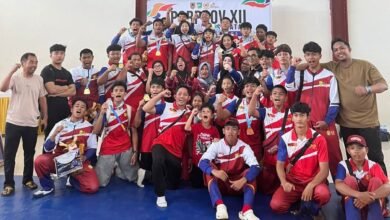 Gulat Banjarmasin Pertahankan Tahta Juara Umum Porprov XII Kalsel