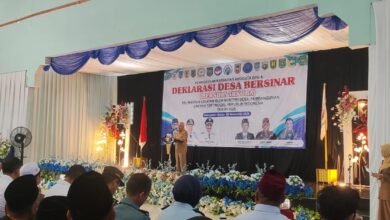 Kalsel Deklarasikan Desa Indrasari sebagai Desa Bersinar, Perkuat Perang Melawan Narkoba