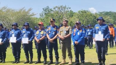 70 Peserta Dinyatakan Lulus In House Training Diklat Pemadam Kebakaran Kualifikasi Pemadam I Angkatan VI Tahun 2025