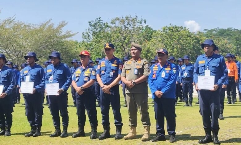 70 Peserta Dinyatakan Lulus In House Training Diklat Pemadam Kebakaran Kualifikasi Pemadam I Angkatan VI Tahun 2025