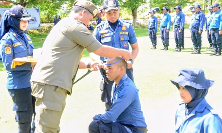 Satpol PP dan Damkar Kalsel Tutup Pelatihan In House Training Diklat Pemadam I Angkatan VI Tahun 2025