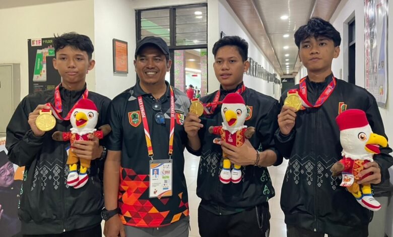 Cabor Menembak Persembahkan Medali Emas Pertama untuk Kalsel di POPNAS XVII
