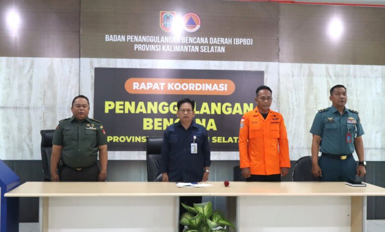 BPBD Kalsel Perkuat Mitigasi Lewat Penguatan Regulasi dan Peningkatan Indeks Ketahanan Daerah
