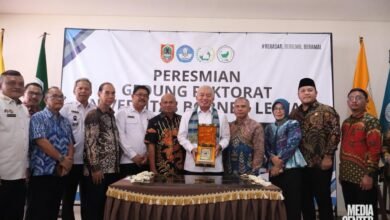 Gubernur Kalsel Resmikan Gedung Baru Rektorat Universitas Borneo Lestari
