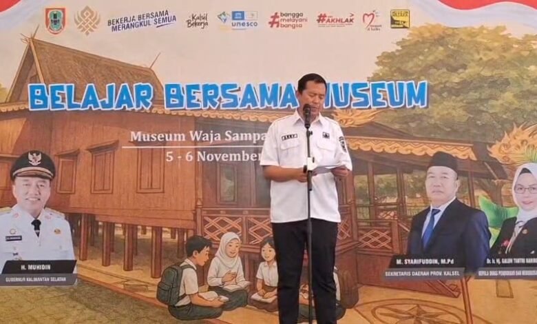 Museum Wasaka Ajak Pelajar Kenali Sejarah Perjuangan Rakyat Banua Lewat Program Belajar Bersama