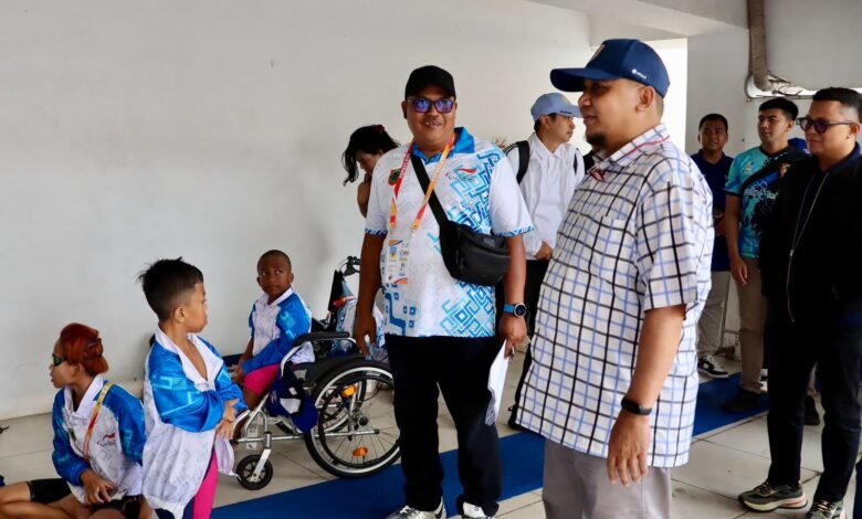 Kadispora Kalsel Tinjau Atlet POPNAS dan Peparpenas di Jakarta, Suntik Semangat Juang Atlet Pelajar