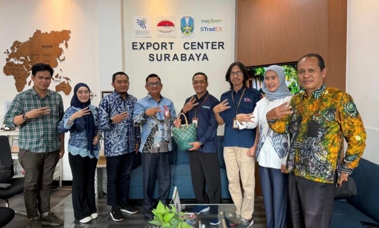 Perluas Peluang Ekspor Produk Unggulan Daerah, Disdag Kalsel Kunker Ke Export Center Surabaya