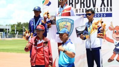 Atletik Banjarmasin Pertahankan Tradisi Medali, Kantongi 16 Medali pada Porprov XII Kalsel 2025