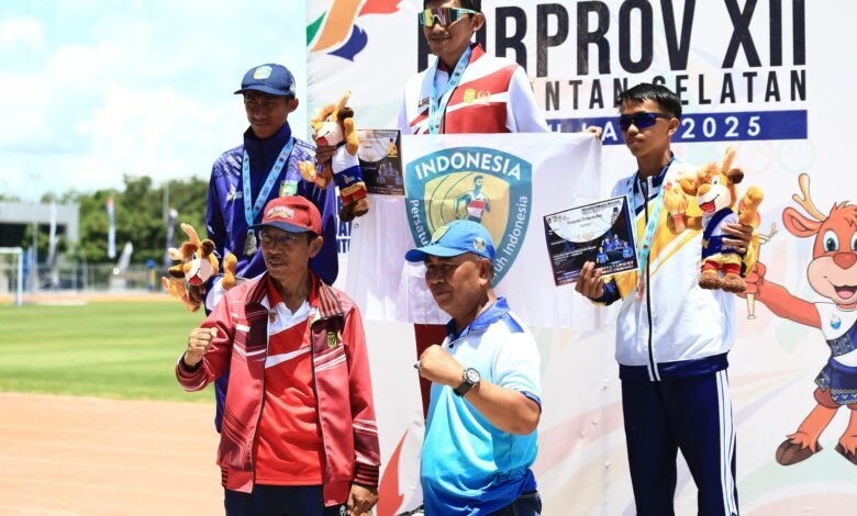 Atletik Banjarmasin Pertahankan Tradisi Medali, Kantongi 16 Medali pada Porprov XII Kalsel 2025