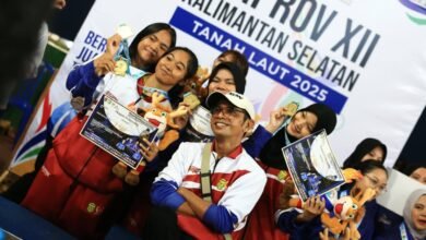 Sapu Bersih Medali, Tenis Meja Banjarmasin Juara Umum Porprov Kalsel 2025