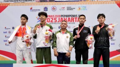 Kontingen Kalsel Tembus 11 Besar Nasional, Kantongi 27 Medali Di Popnas 2025