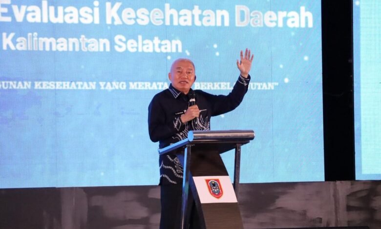 Pemprov Kalsel Berkomitmen Wujudkan Pembangunan Kesehatan Berkeadilan dan Berkelanjutan di Musyawarah Perencanaan dan Evaluasi Kesehatan Daerah Tahun 2025