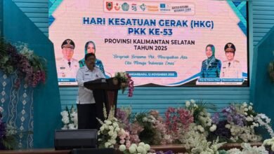 Peringatan HKG PKK Ke-53 Provinsi Kalsel, Momen Perkuat Kolaborasi Pembangunan Keluarga Banua