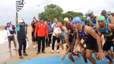 Atlet Triathlon Banjarmasin Langsung Raih Medali Porprov XII Kalsel 2025 di Tanah Laut