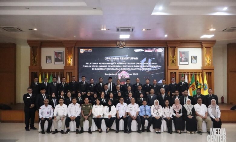 Pemprov Kalsel Dorong ASN Jadi Pemimpin Inovatif dan Produktif Usai Pelatihan Kepemimpinan Administrator