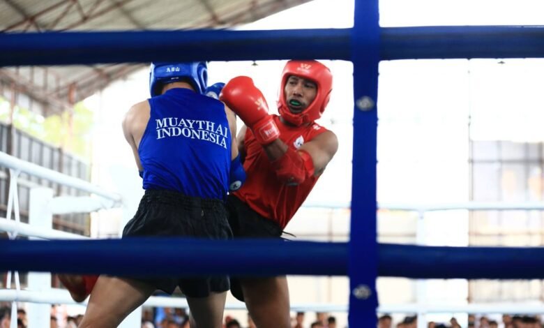 Sabet 8 Emas, Muaythai Banjarmasin Juara Umum Porprov Kalsel 2025